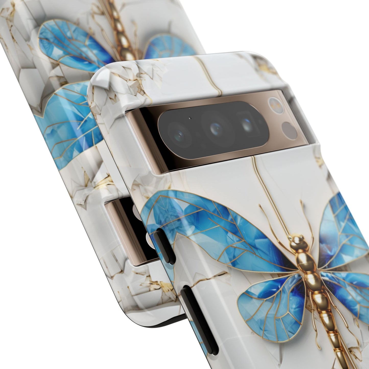 Dragonfly Blue Google Pixel Tough Case