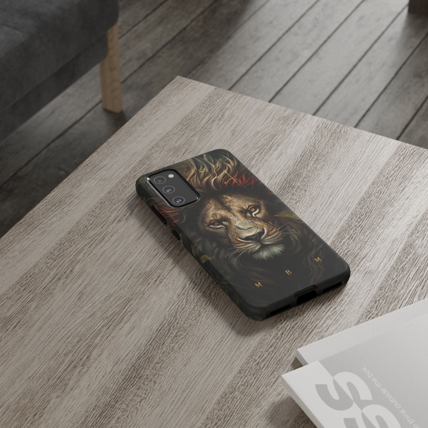 Dark Lion Samsung Galaxy S Tough Case