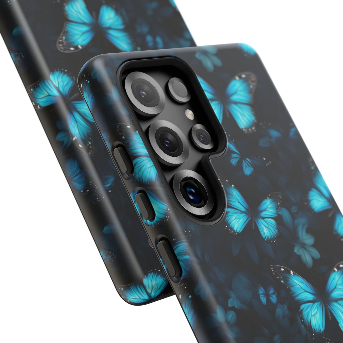 Blue Butterflies Samsung Galaxy S Tough Case