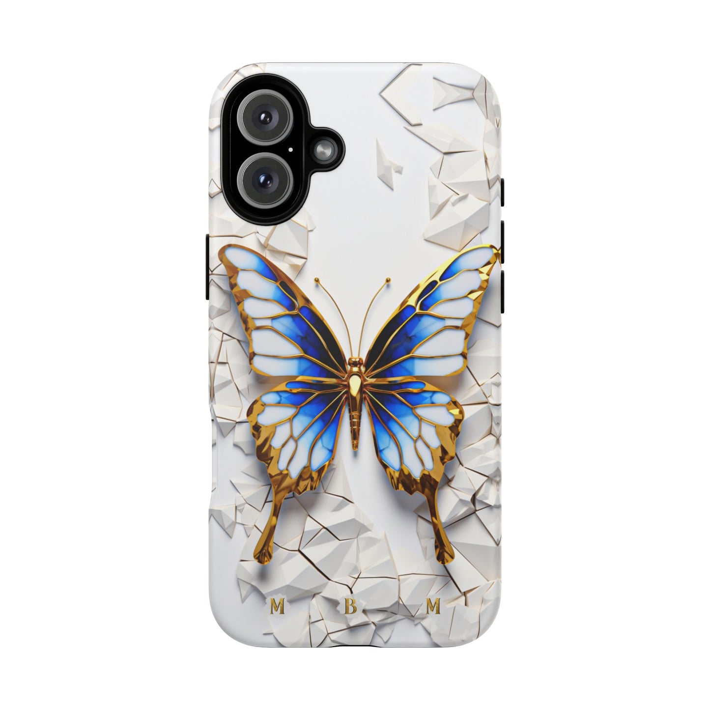 Sapphire Butterfly iPhone Tough Case