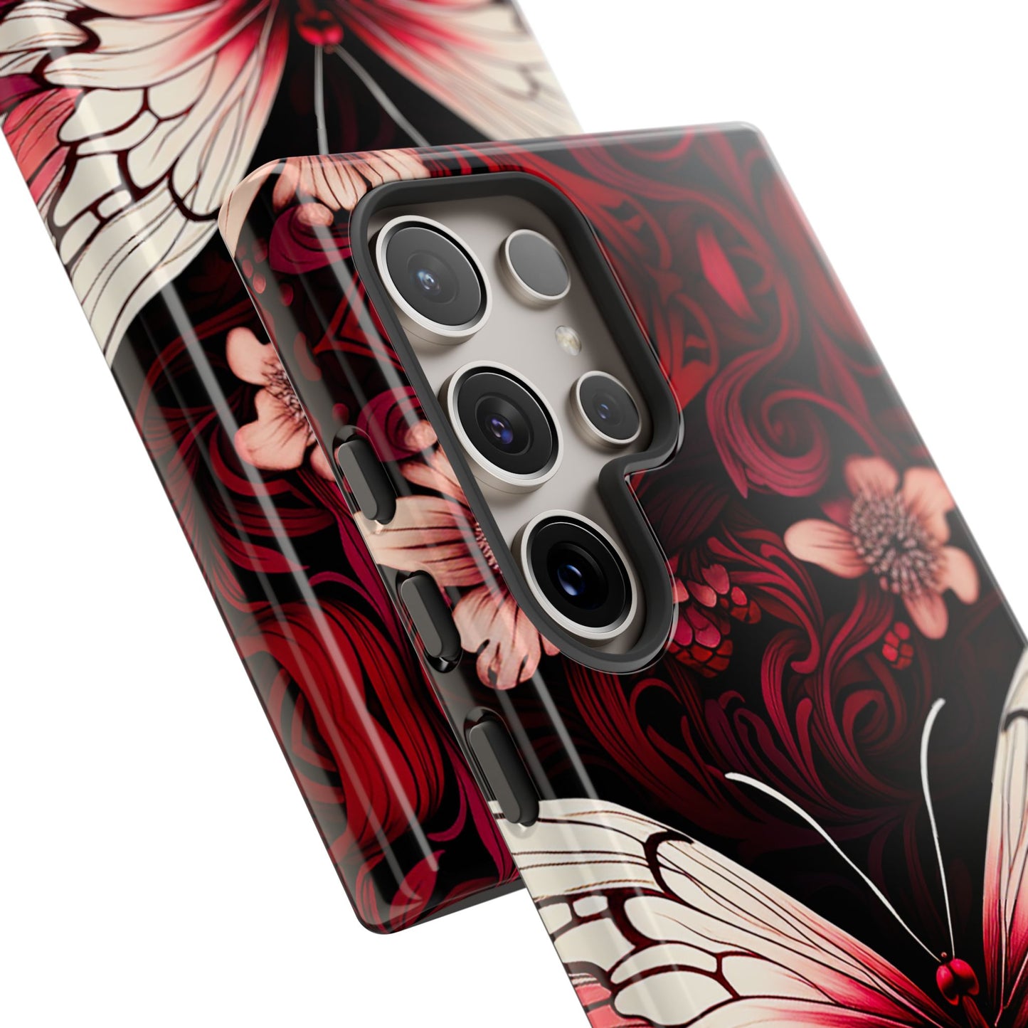 Vintage Butterfly Samsung Galaxy S Tough Case