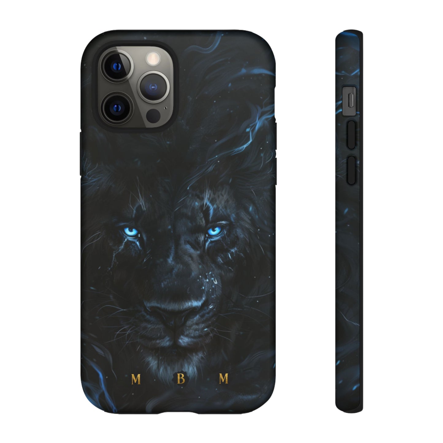 Black Lion iPhone Tough Case