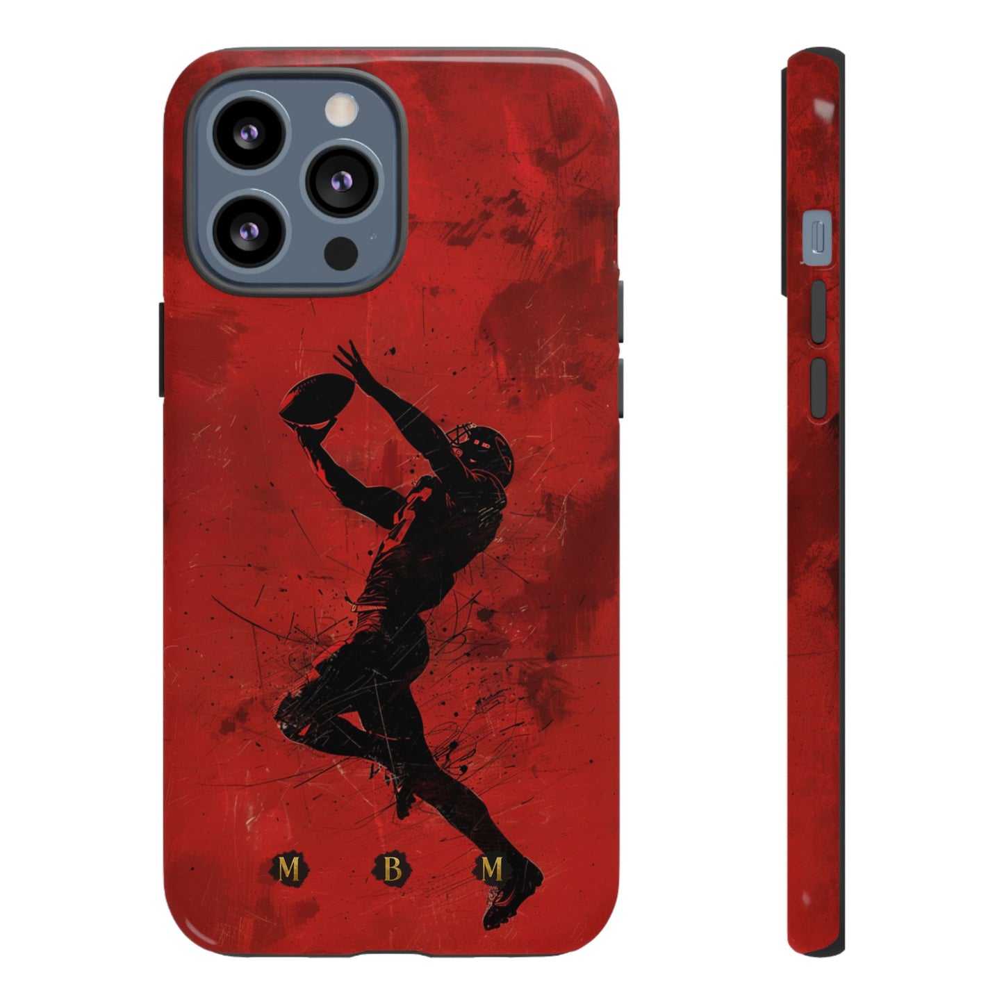 Red 1st & 10 iPhone Tough Case