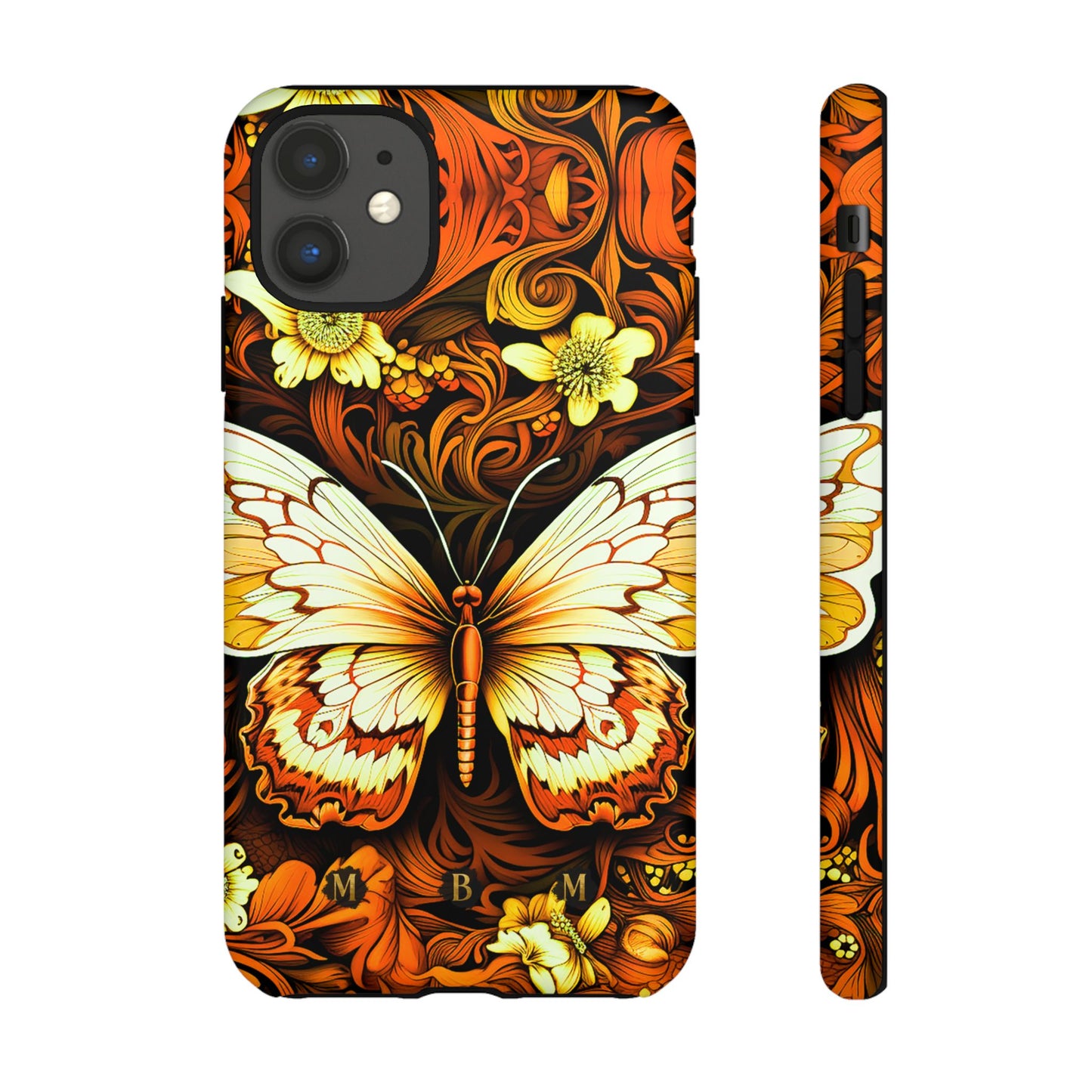 Vintage Orange iPhone Tough Case