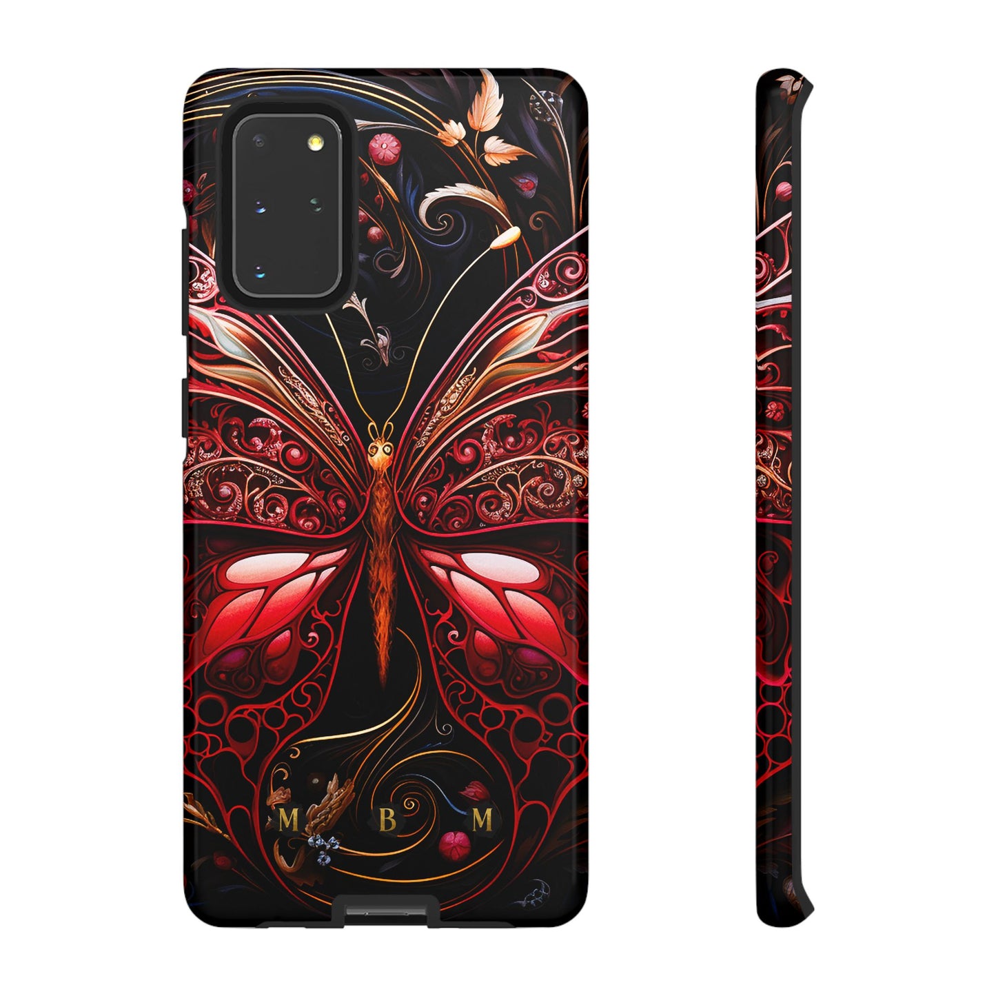 Red Butterfly Samsung Galaxy S Tough Case