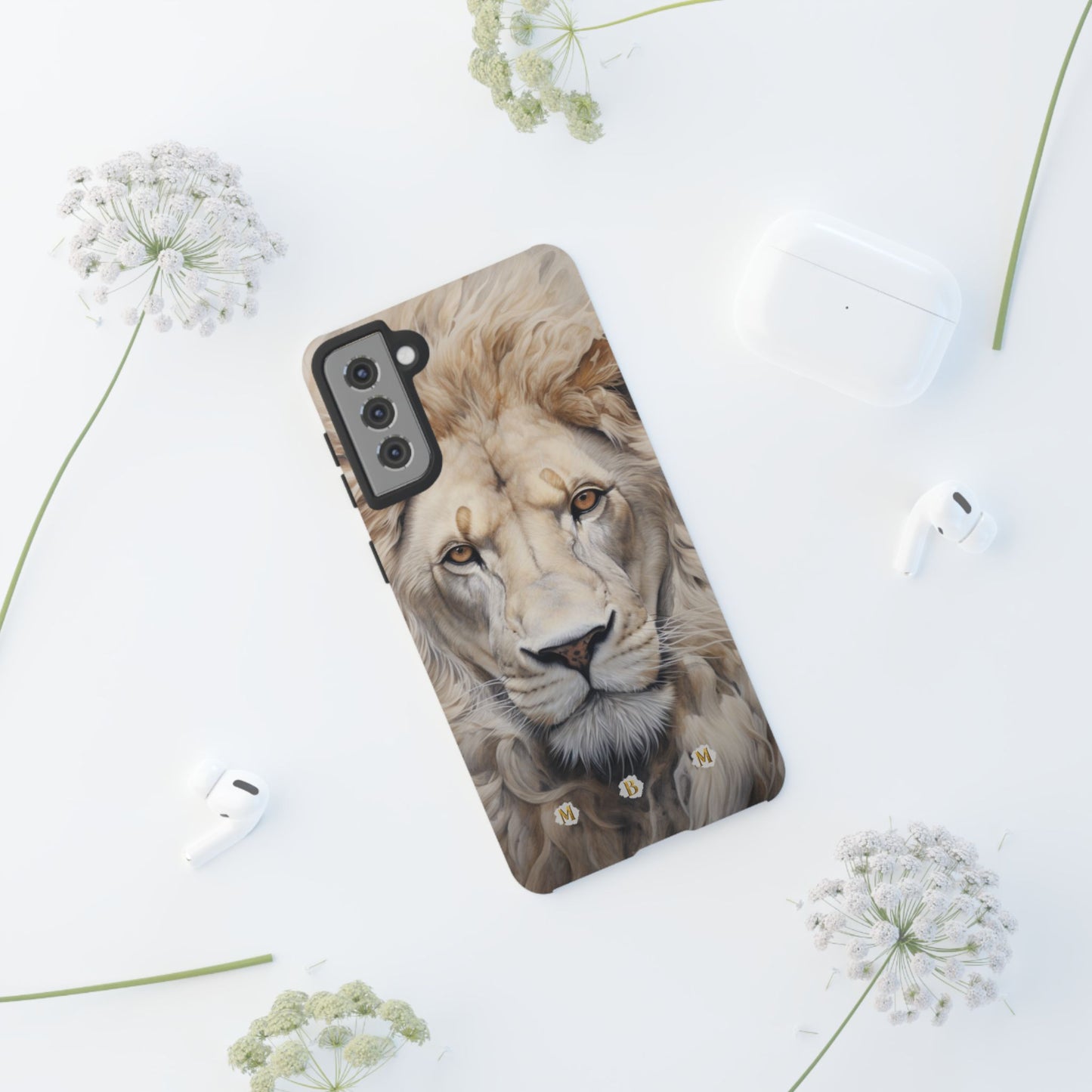 White Lion Samsung Galaxy S Tough Case