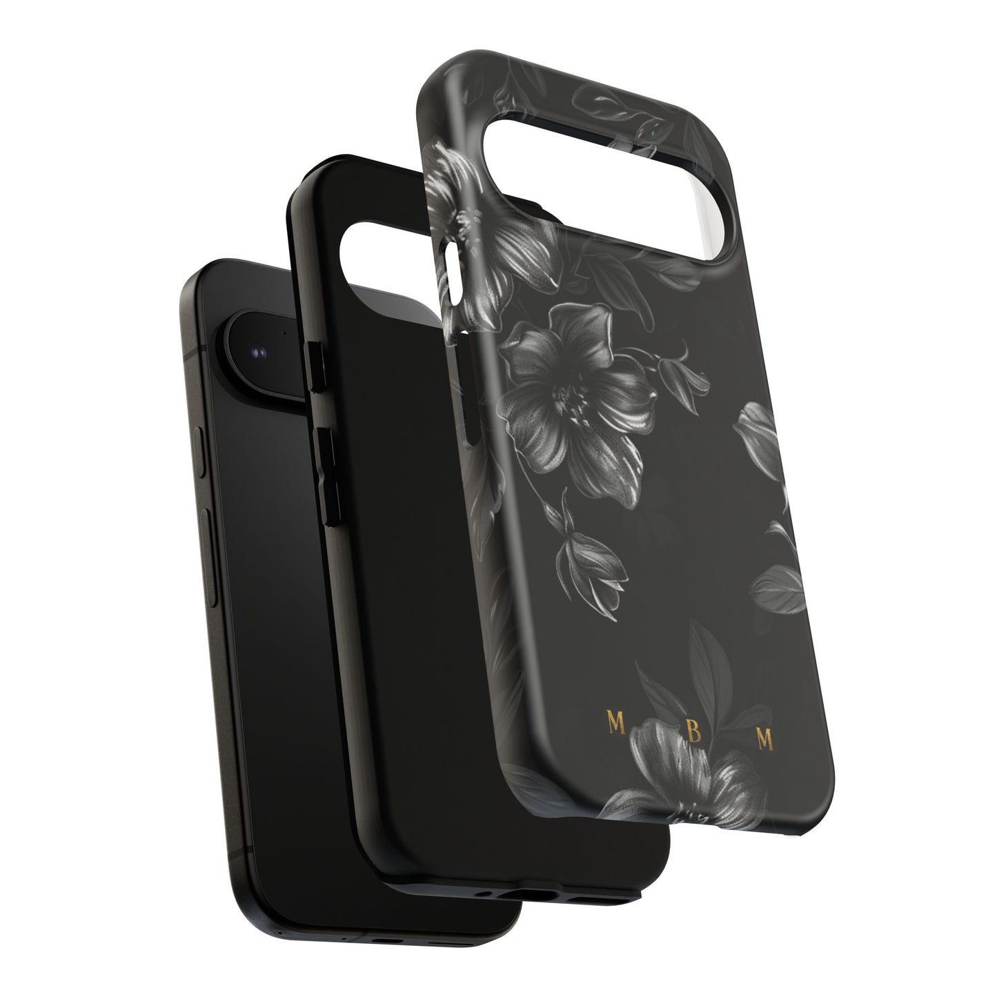 Midnight Flora Google Pixel Tough Case
