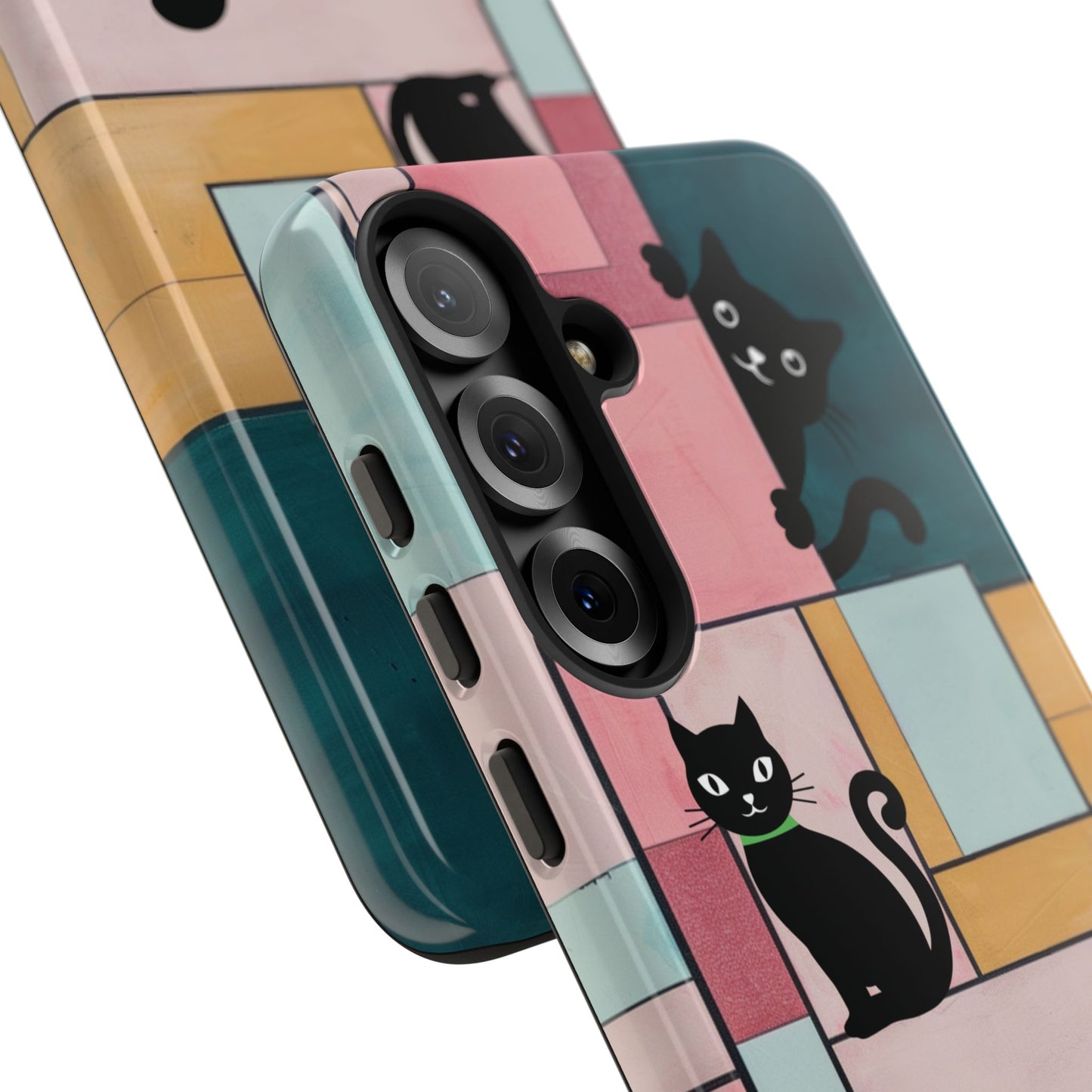 Block Cats Samsung Galaxy S Tough Case