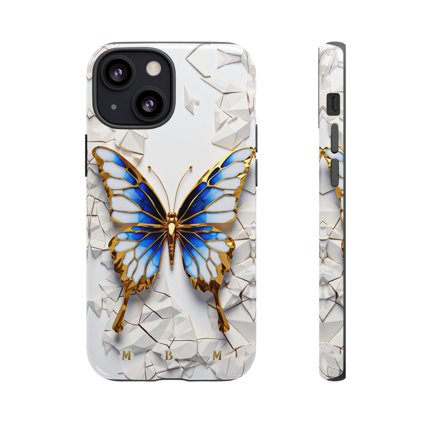Sapphire Butterfly iPhone Tough Case