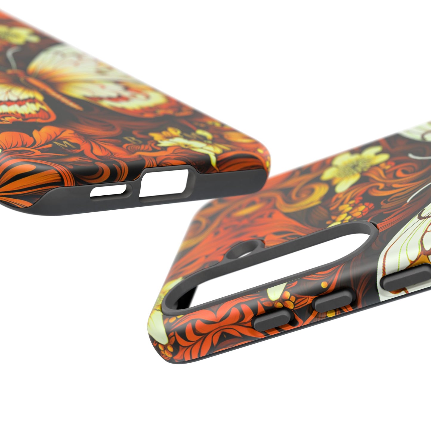 Vintage Orange Samsung Galaxy S Tough Case