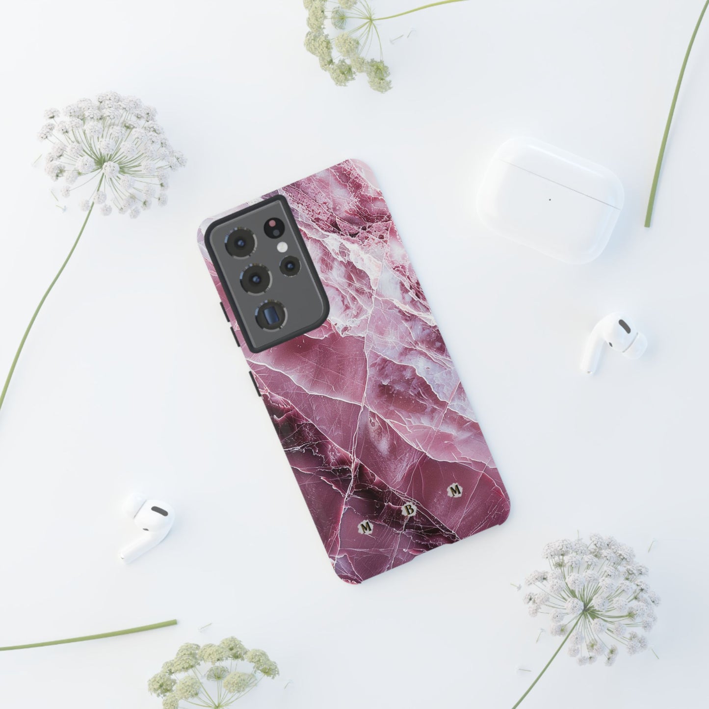 Pink Marble Samsung Galaxy S Tough Case