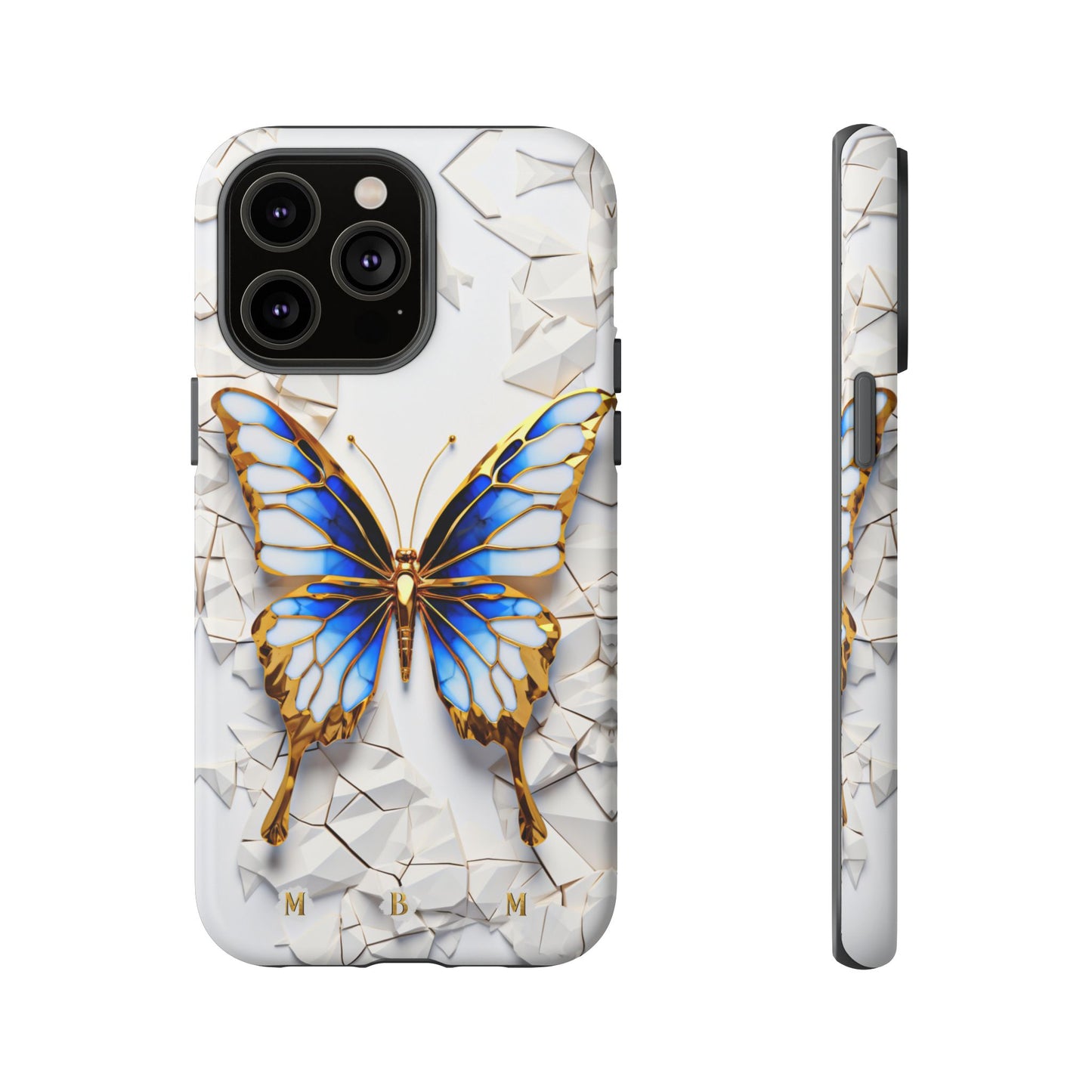 Sapphire Butterfly iPhone Tough Case