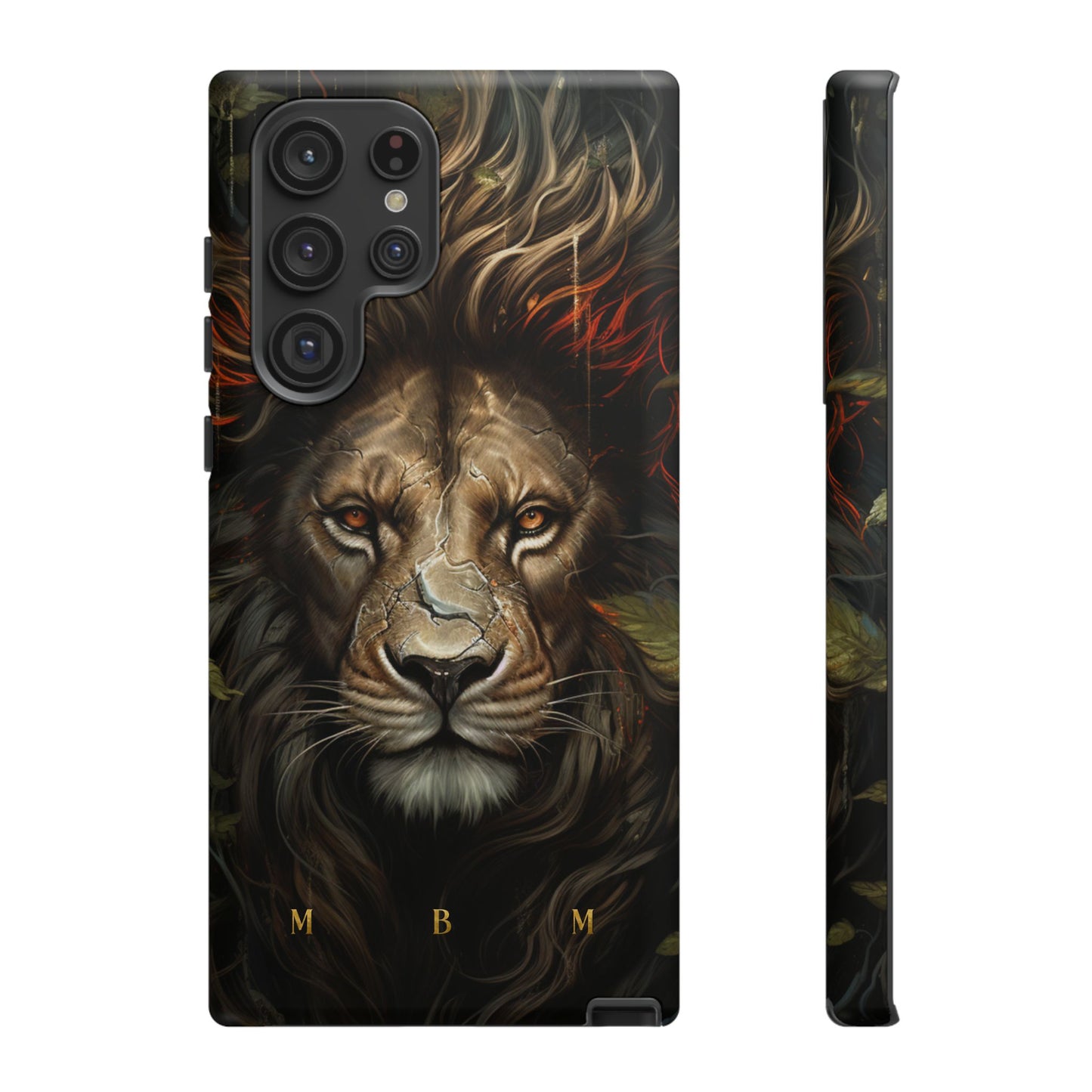 Dark Lion Samsung Galaxy S Tough Case