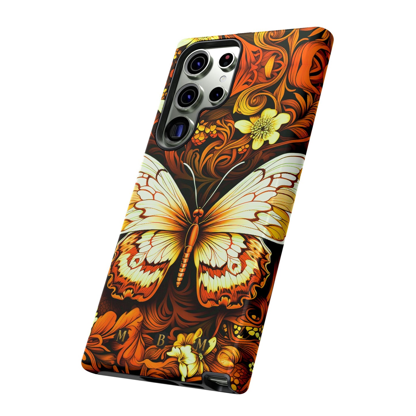 Vintage Orange Samsung Galaxy S Tough Case