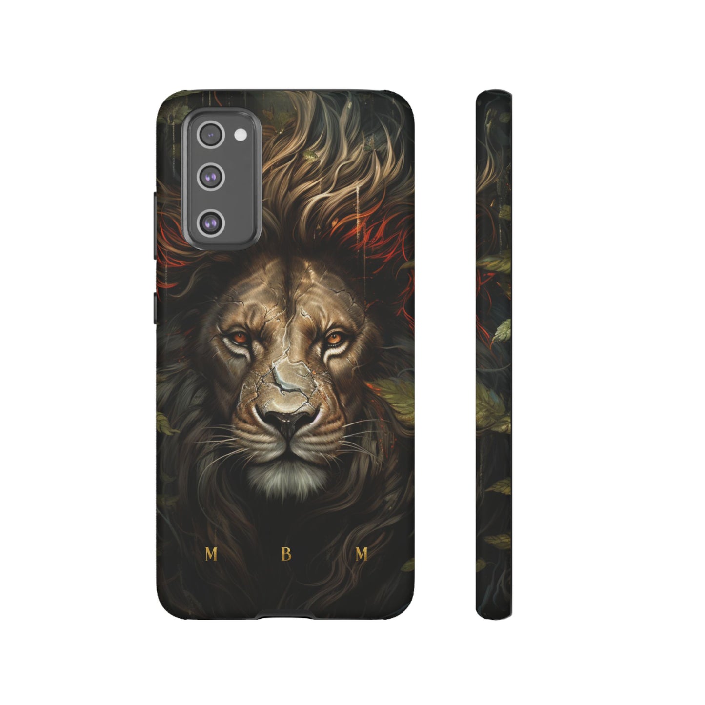 Dark Lion Samsung Galaxy S Tough Case