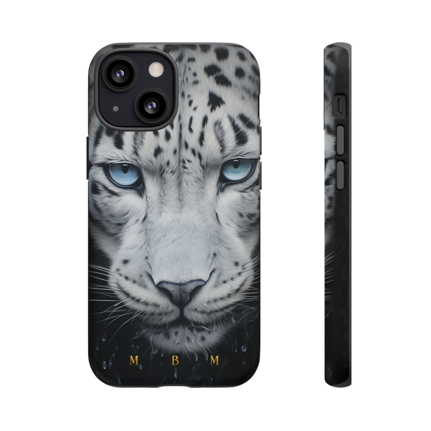 White Leopard iPhone Tough Case