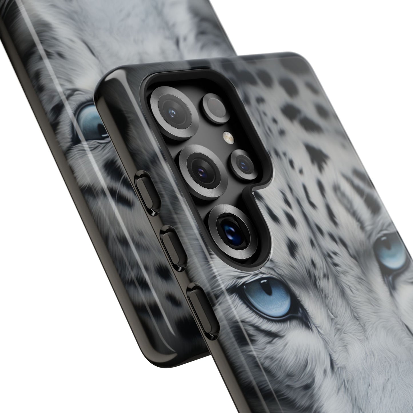 White Leopard Samsung Galaxy S Tough Case