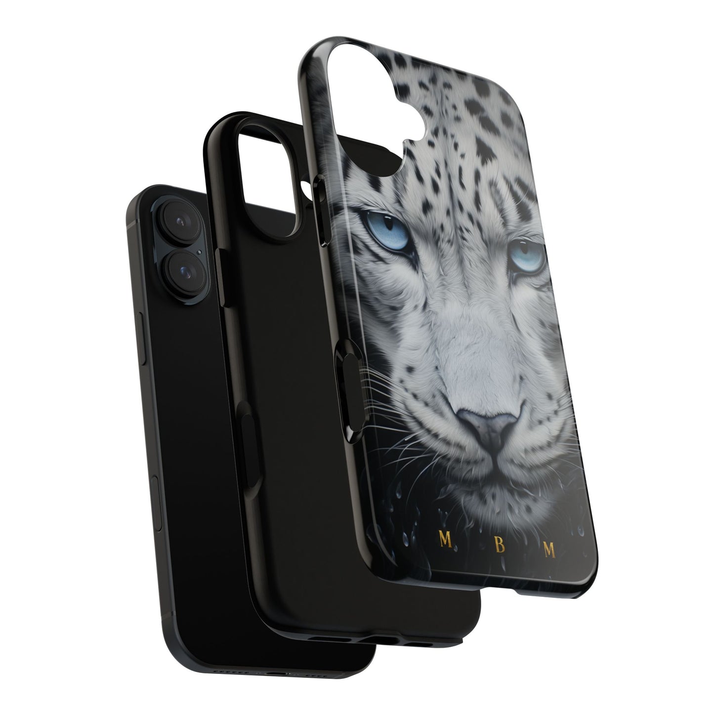 White Leopard iPhone Tough Case