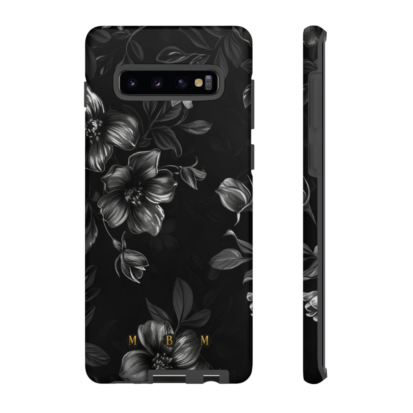 Midnight Flora Samsung Galaxy S Tough Case