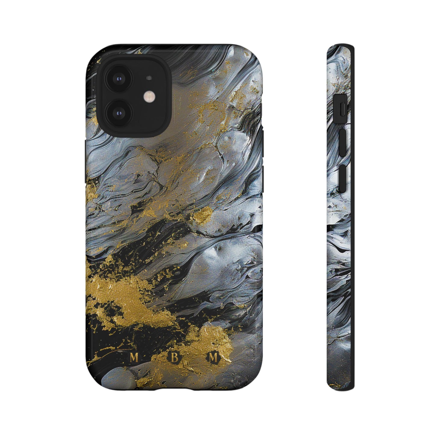 Tarnished Silver iPhone Tough Case