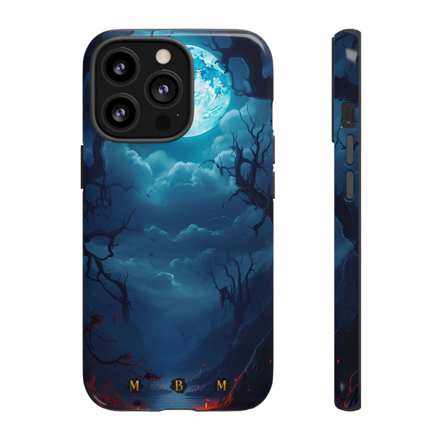 Blue Moon iPhone Tough Case