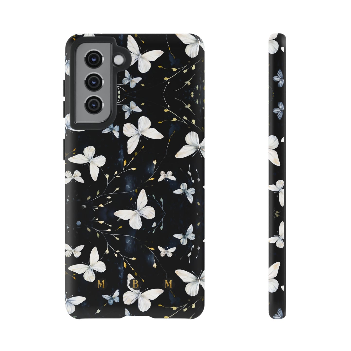 White Butterflies Samsung Galaxy S Tough Case