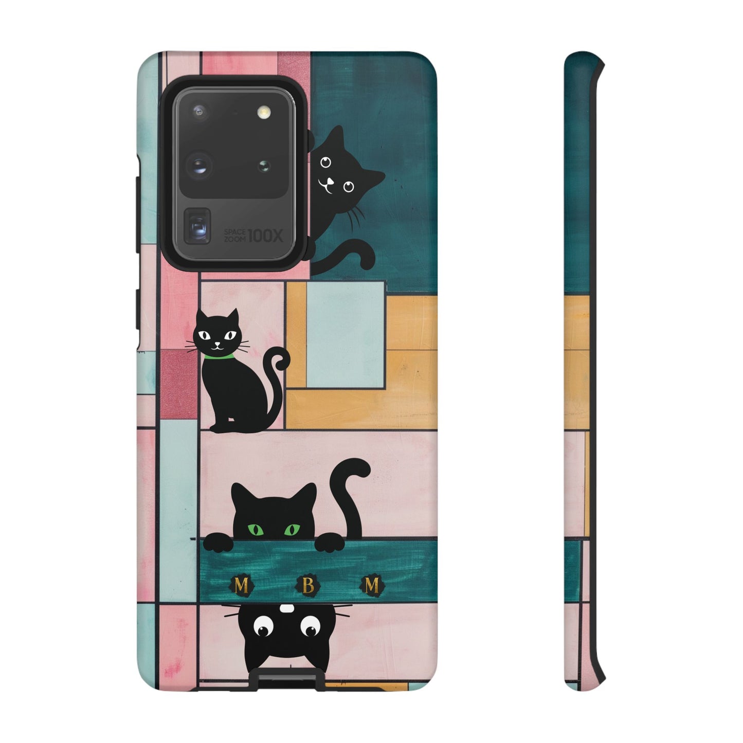 Block Cats Samsung Galaxy S Tough Case
