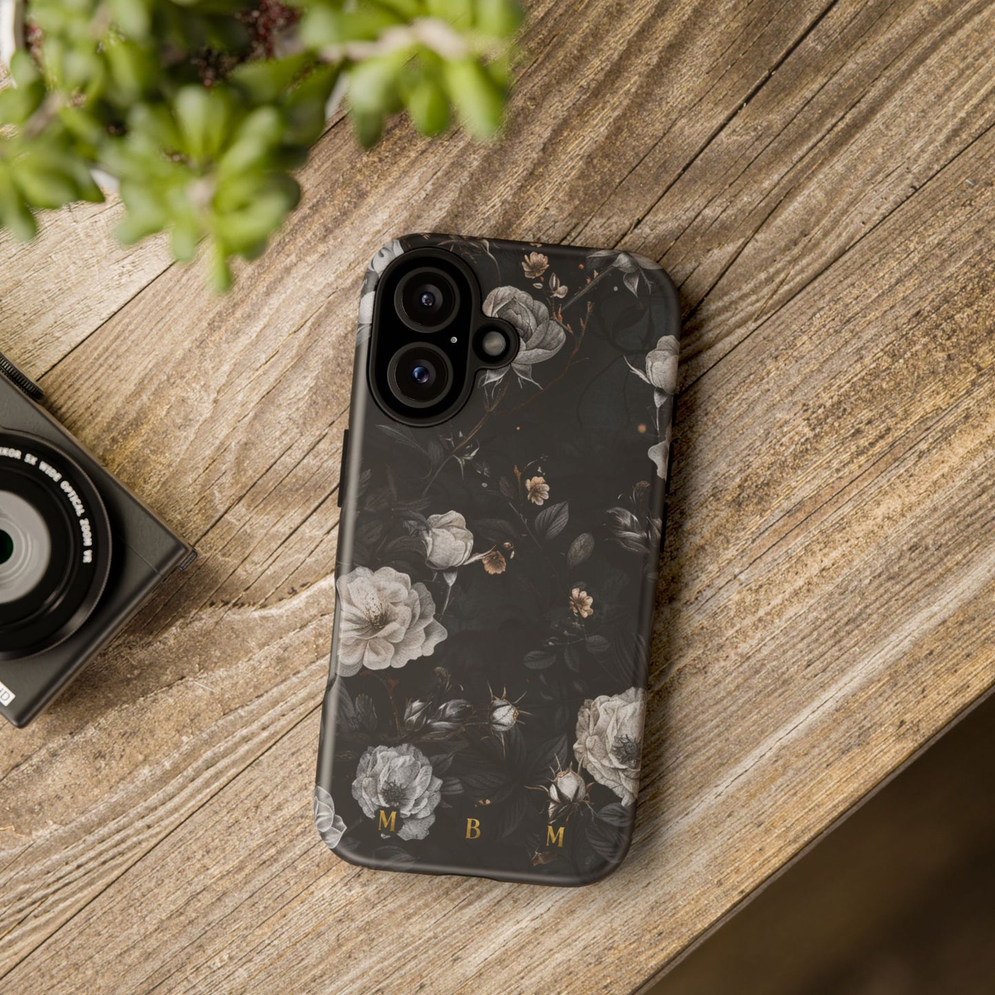 Mourning Flora iPhone Tough Case