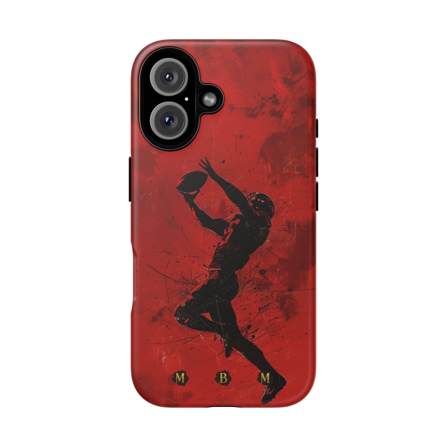 Red 1st & 10 iPhone Tough Case