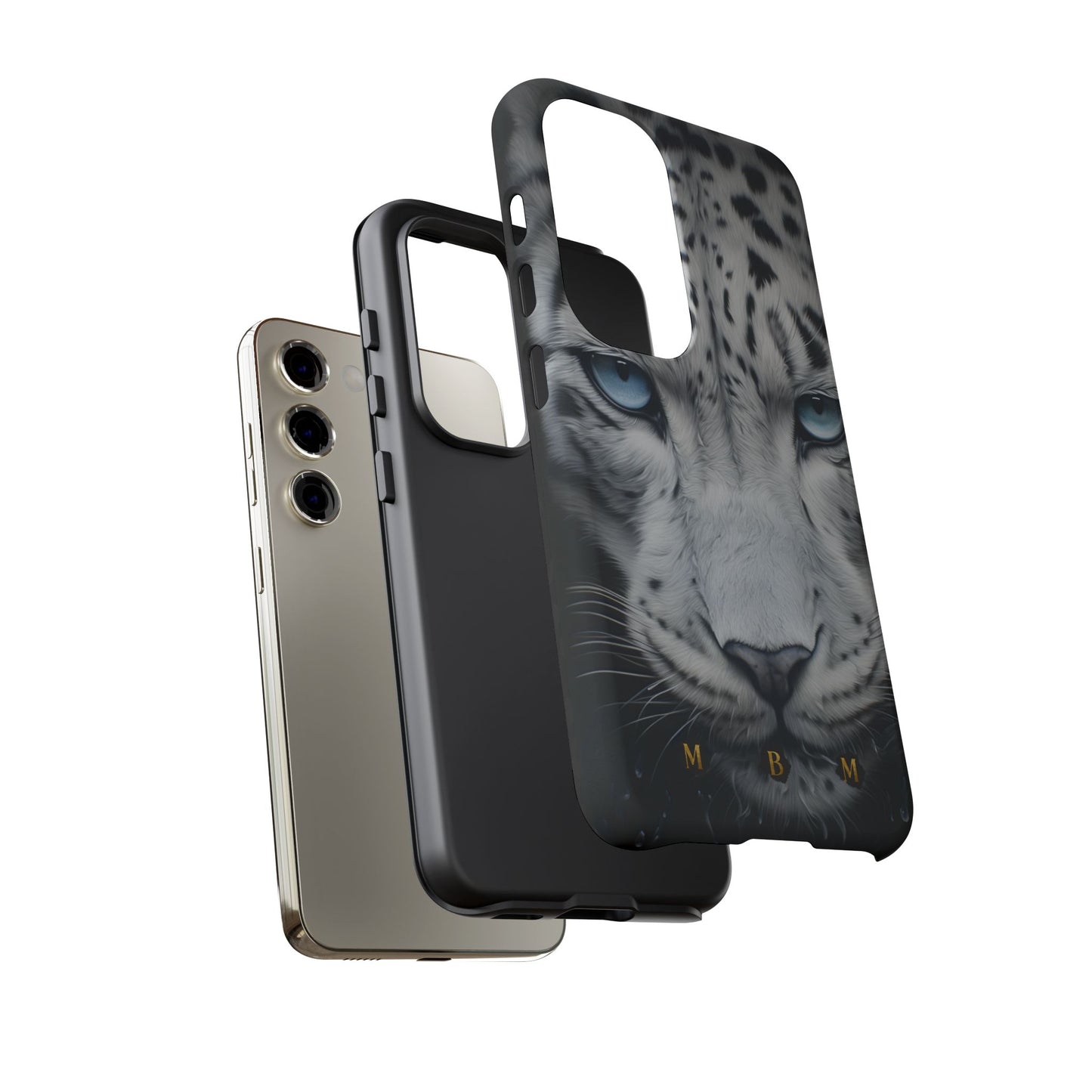 White Leopard Samsung Galaxy S Tough Case