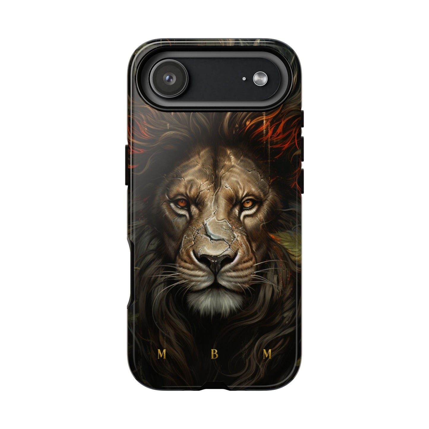 Dark Lion iPhone Tough Case