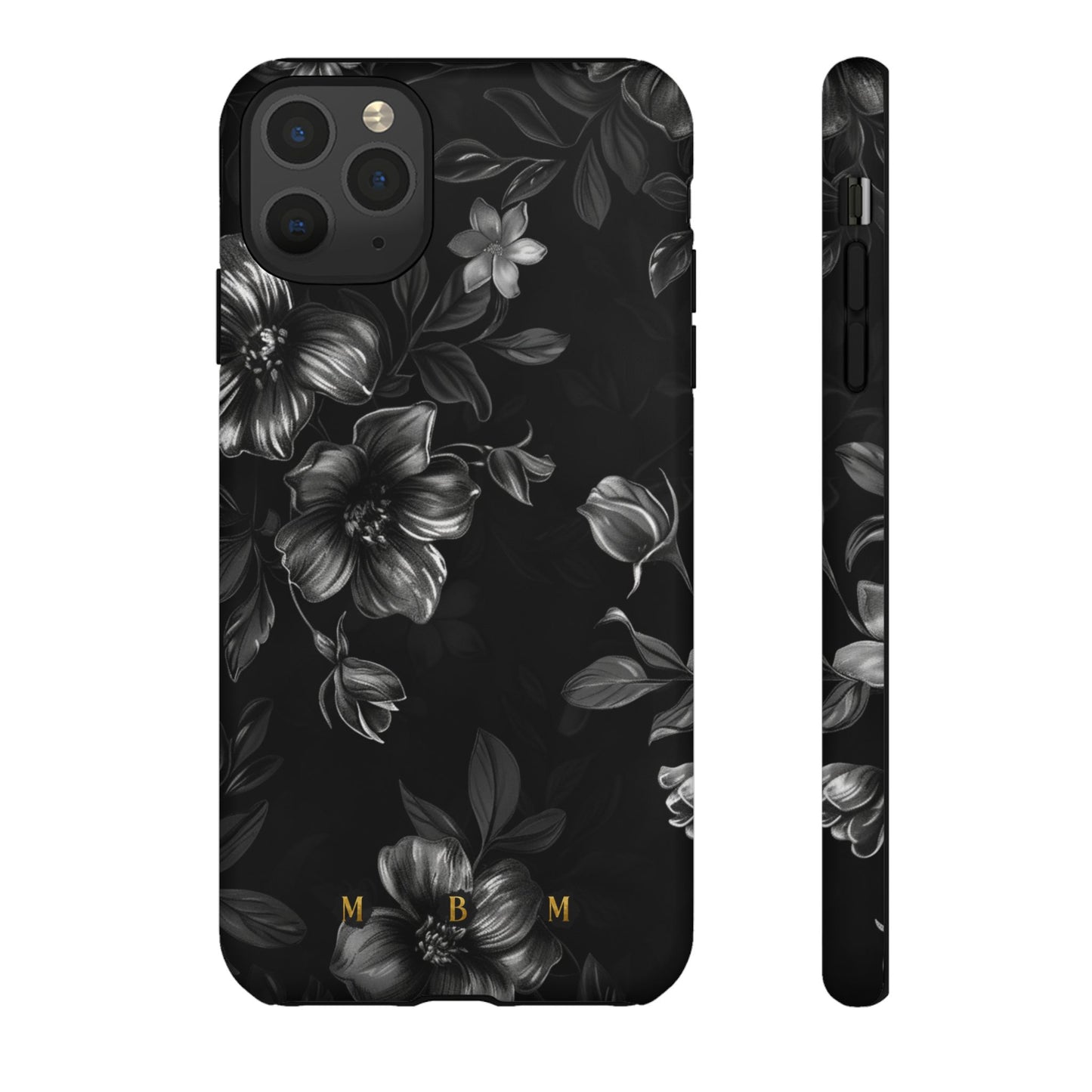 Midnight Flora iPhone Tough Case
