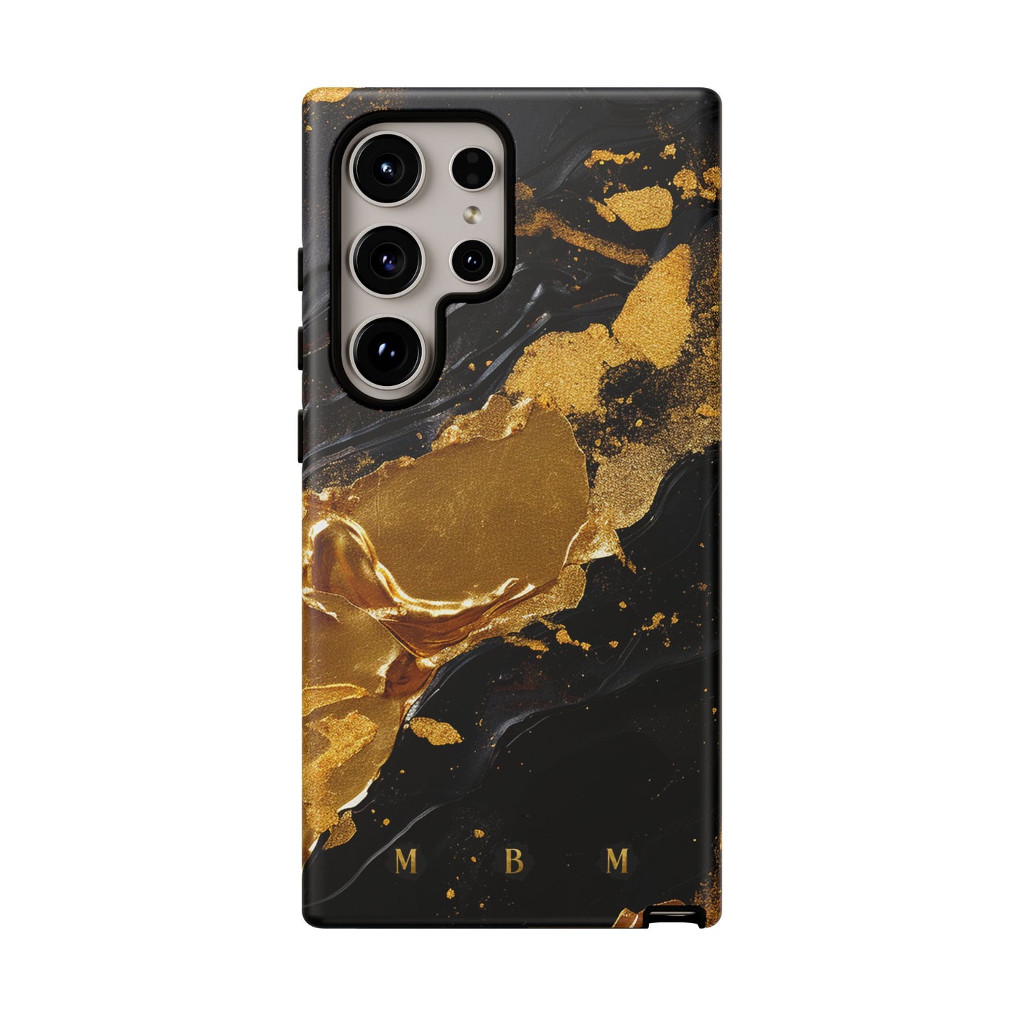 Black Gold Samsung Galaxy S Tough Case