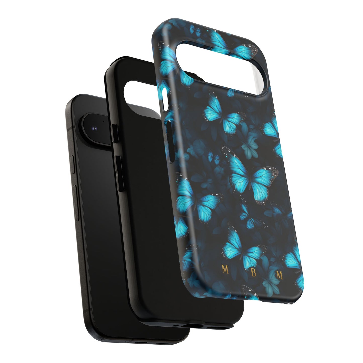 Blue Butterflies Google Pixel Tough Case