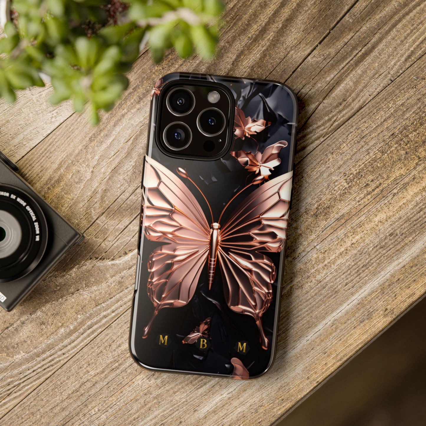 Rose Gold Night iPhone Tough Case