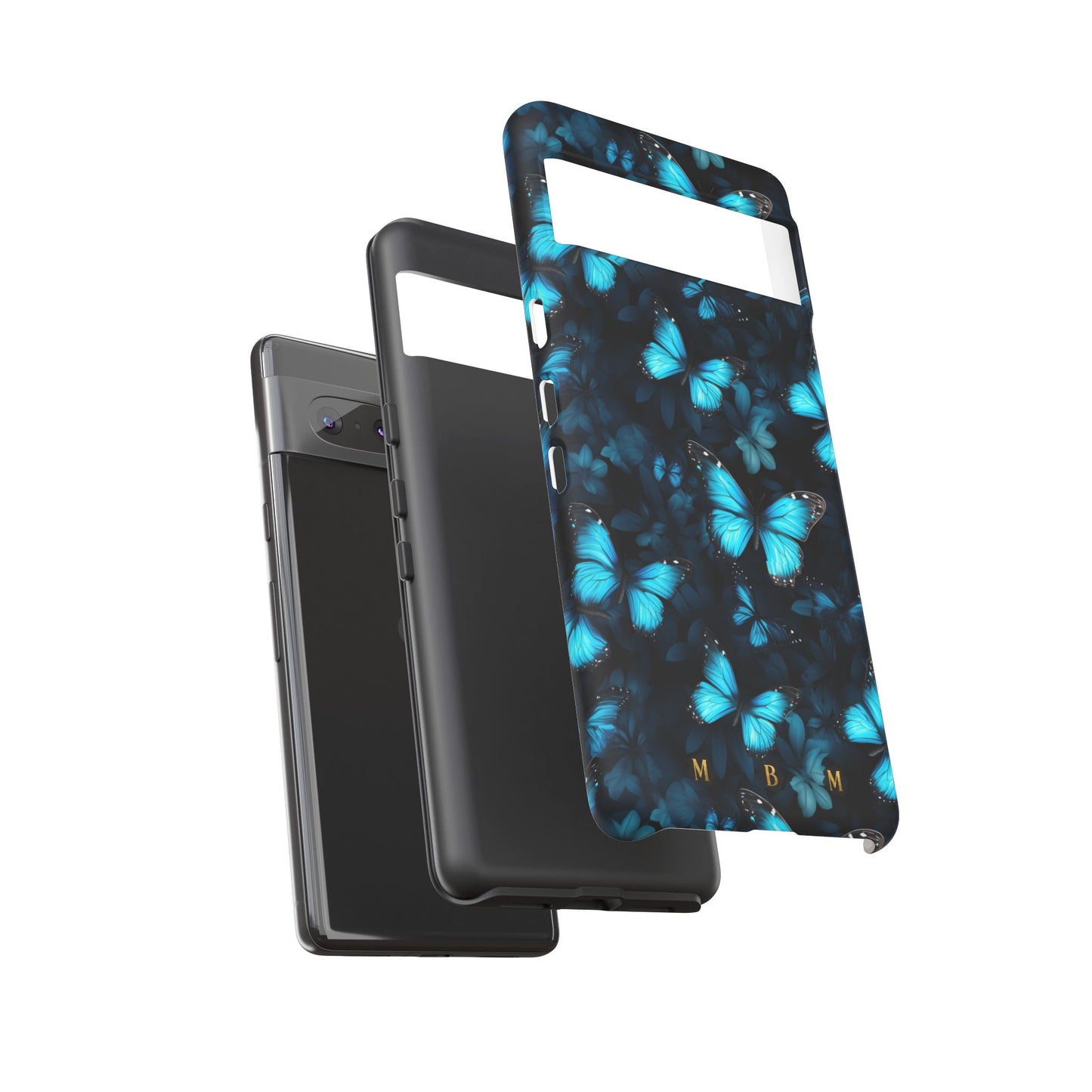 Blue Butterflies Google Pixel Tough Case