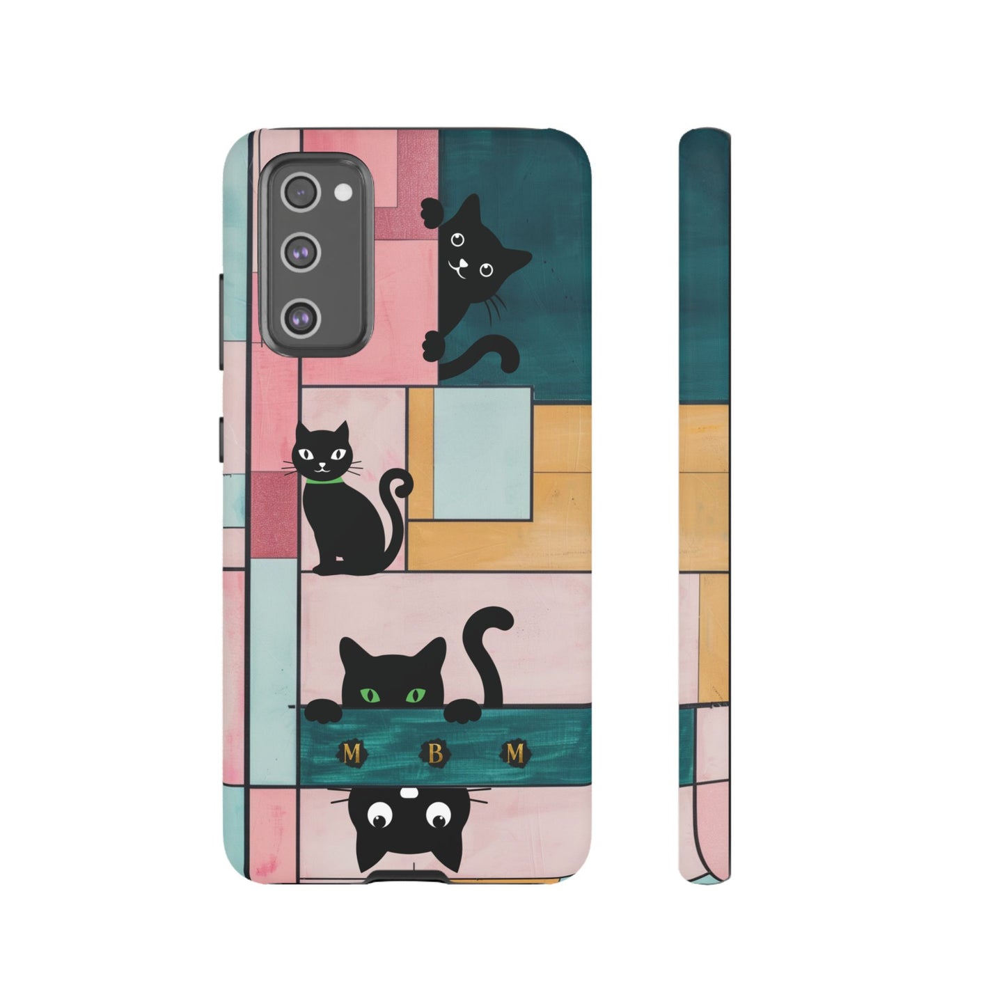 Block Cats Samsung Galaxy S Tough Case