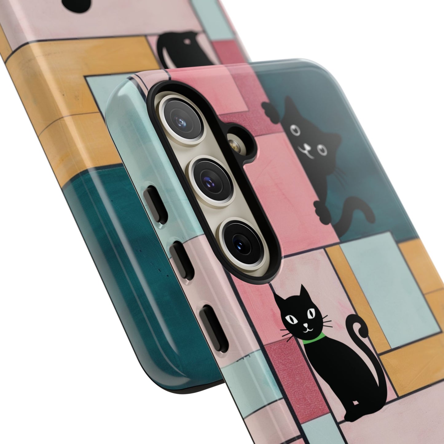 Block Cats Samsung Galaxy S Tough Case