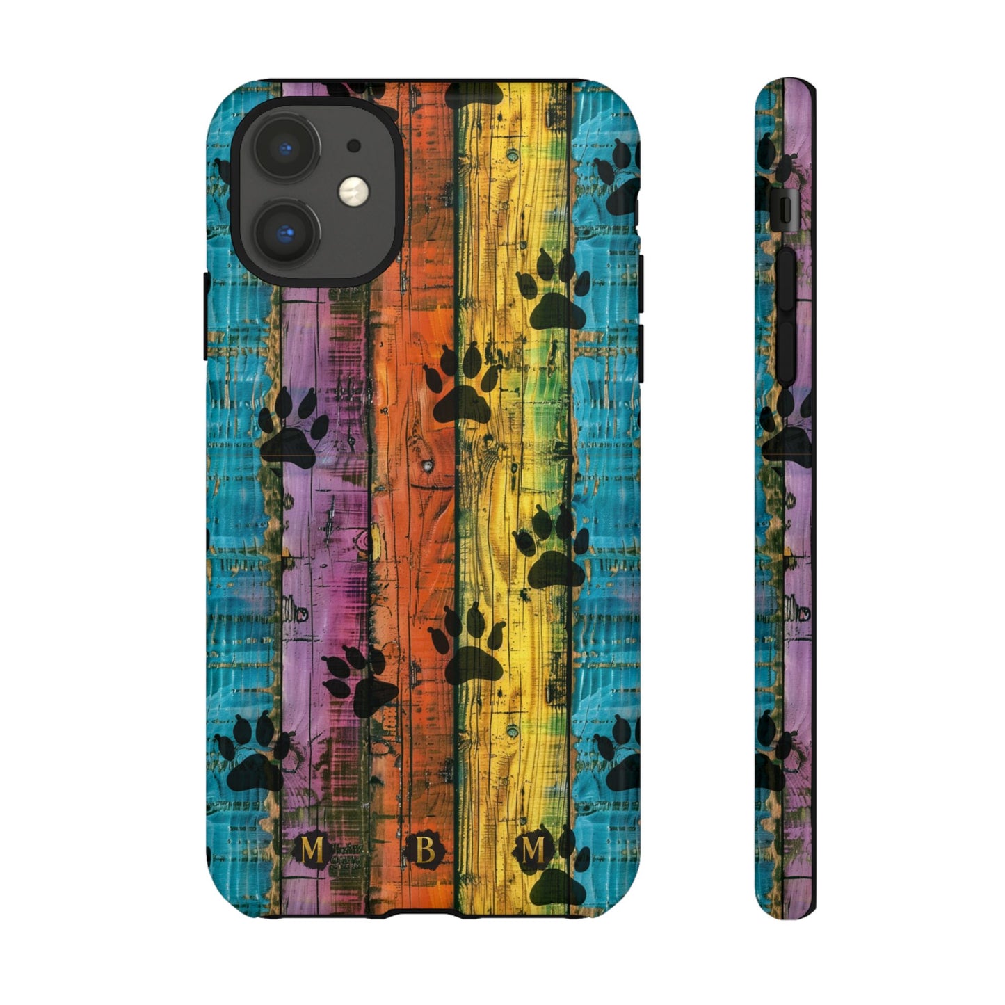 Rainbow Paws iPhone Case