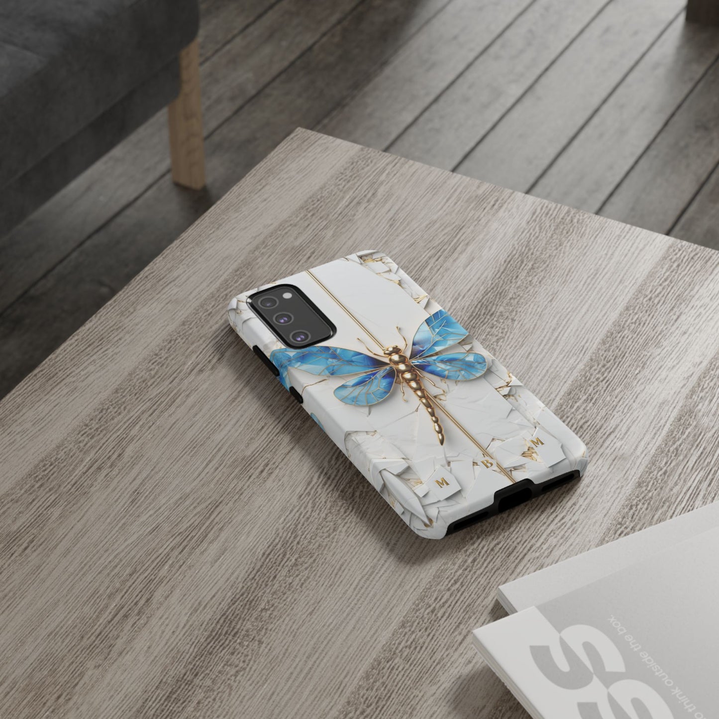 Dragonfly Blue Samsung Galaxy S Tough Case