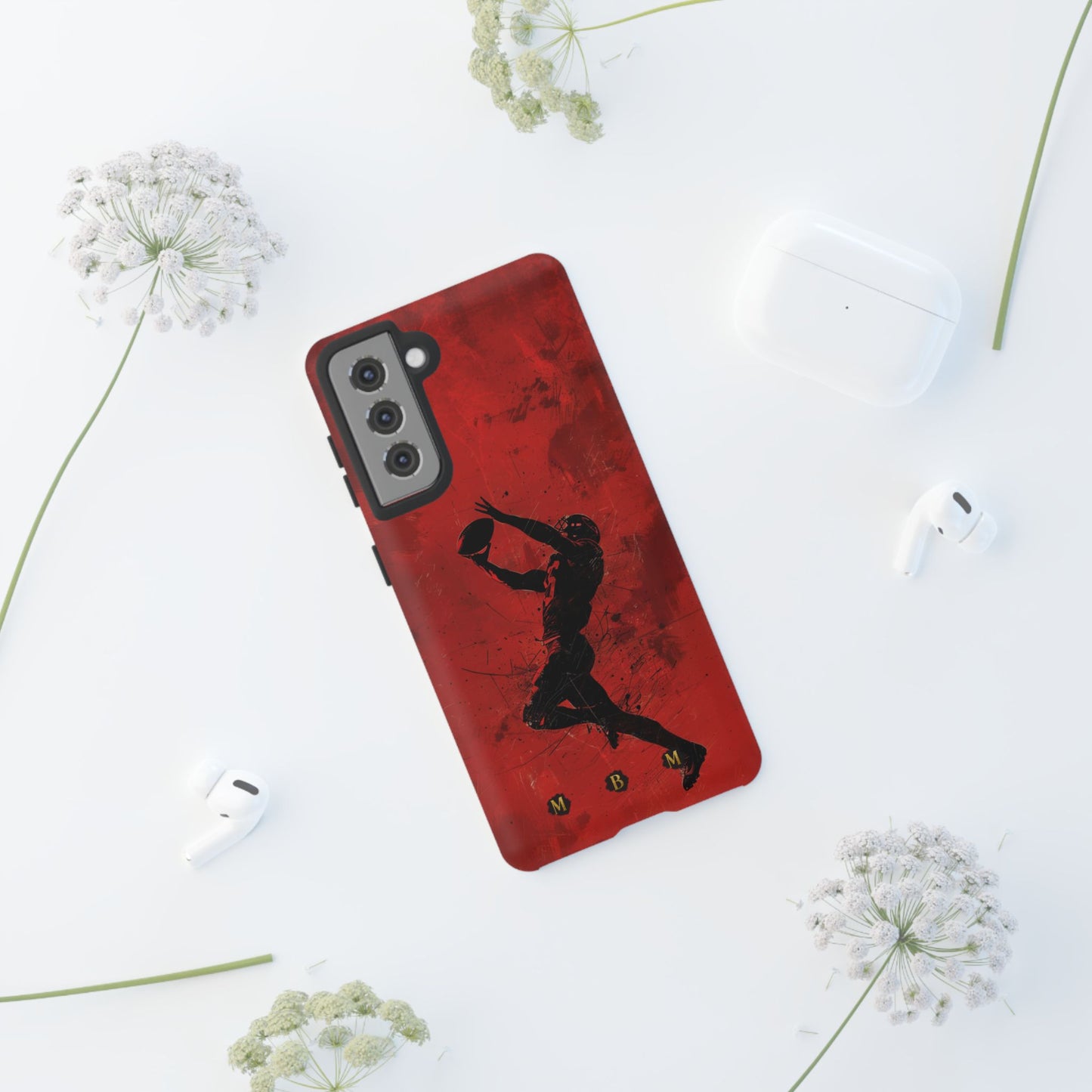 Red 1st & 10 Samsung Galaxy S Tough Case