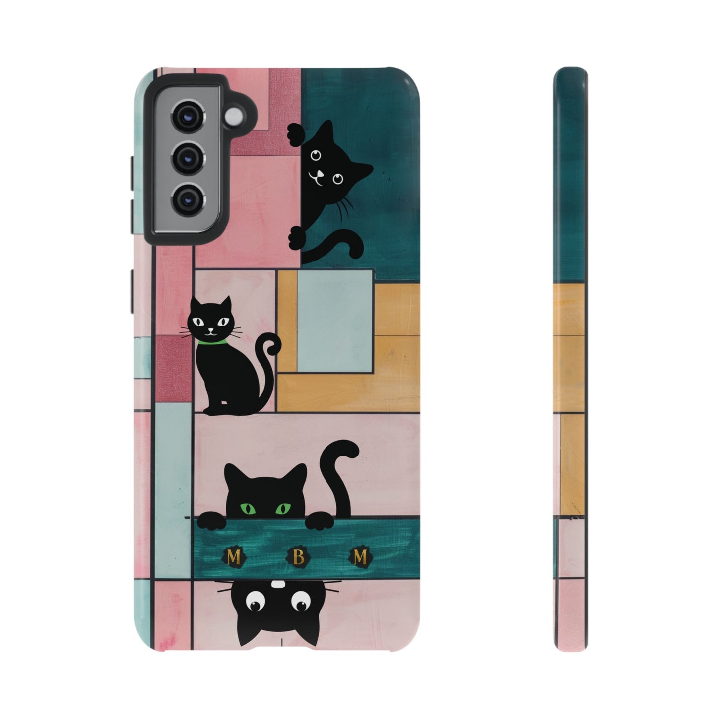 Block Cats Samsung Galaxy S Tough Case