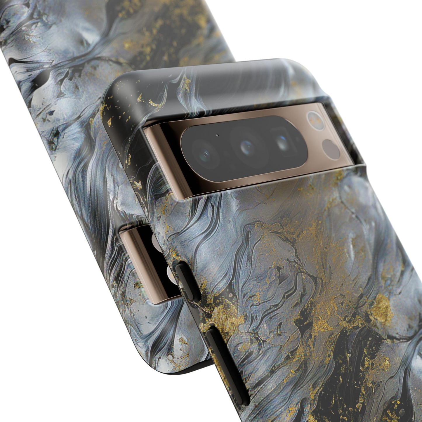 Tarnished Silver Google Pixel Tough Case