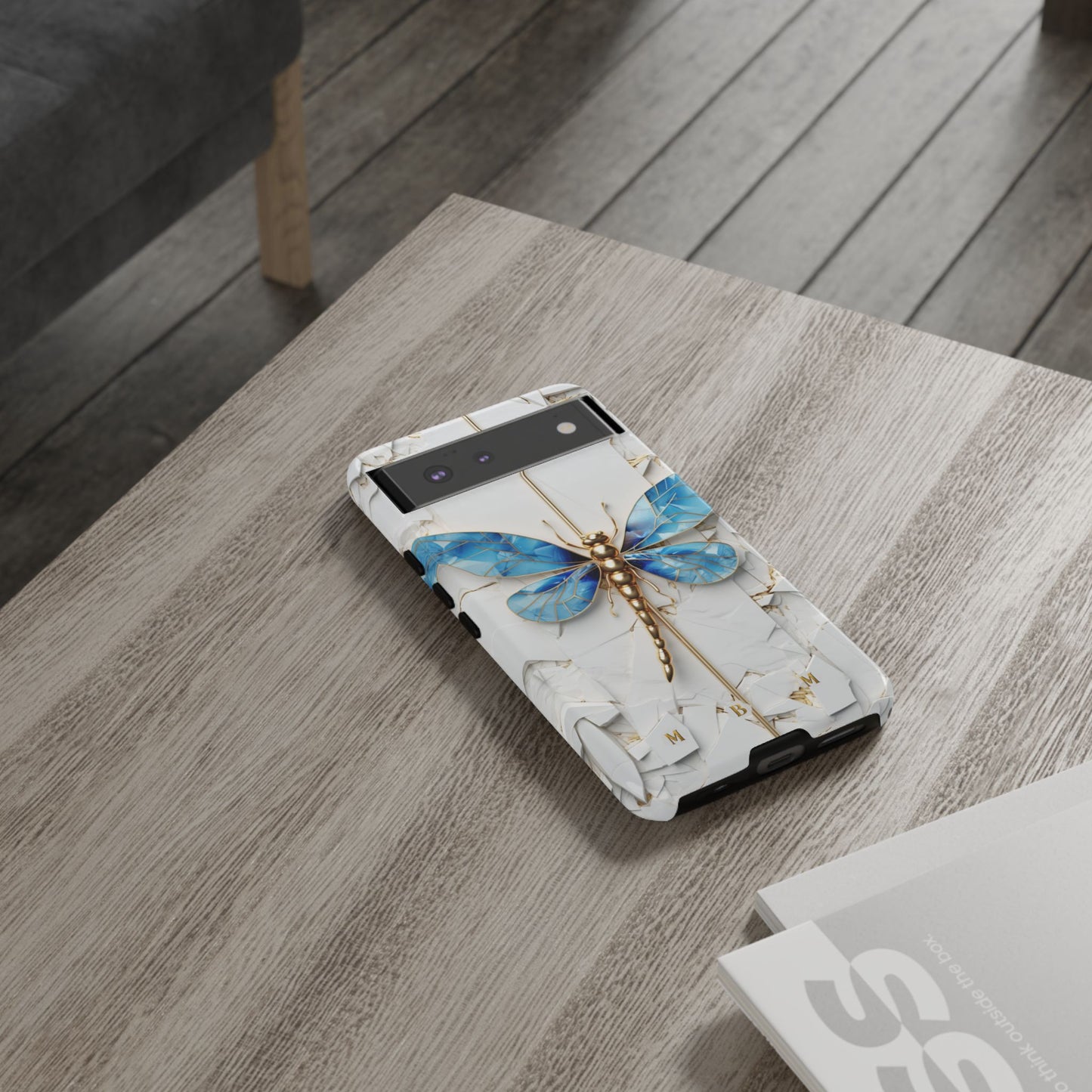Dragonfly Blue Google Pixel Tough Case