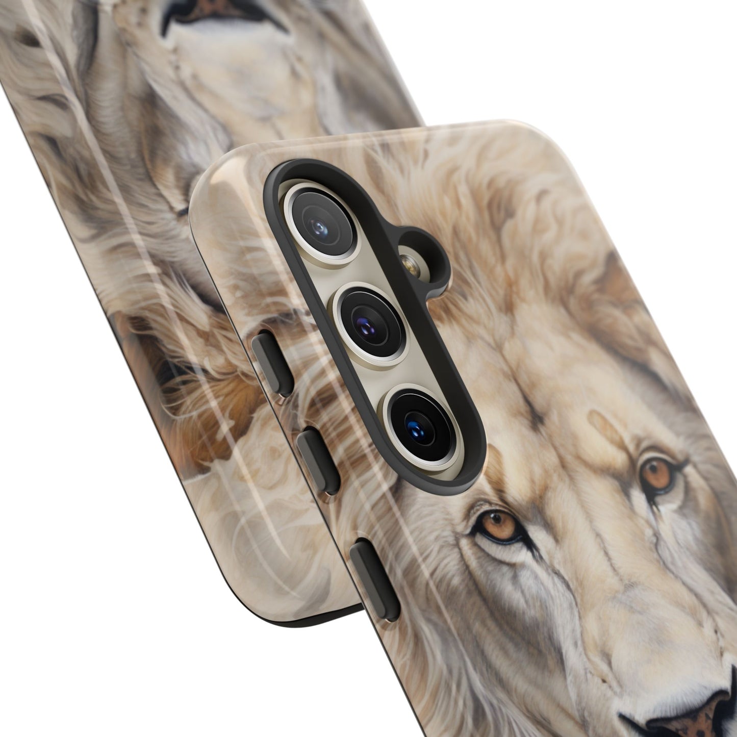 White Lion Samsung Galaxy S Tough Case