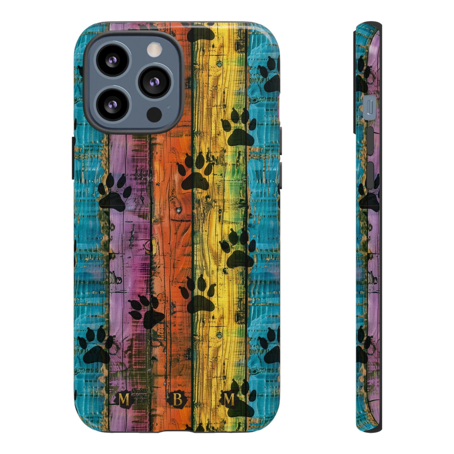 Rainbow Paws iPhone Case