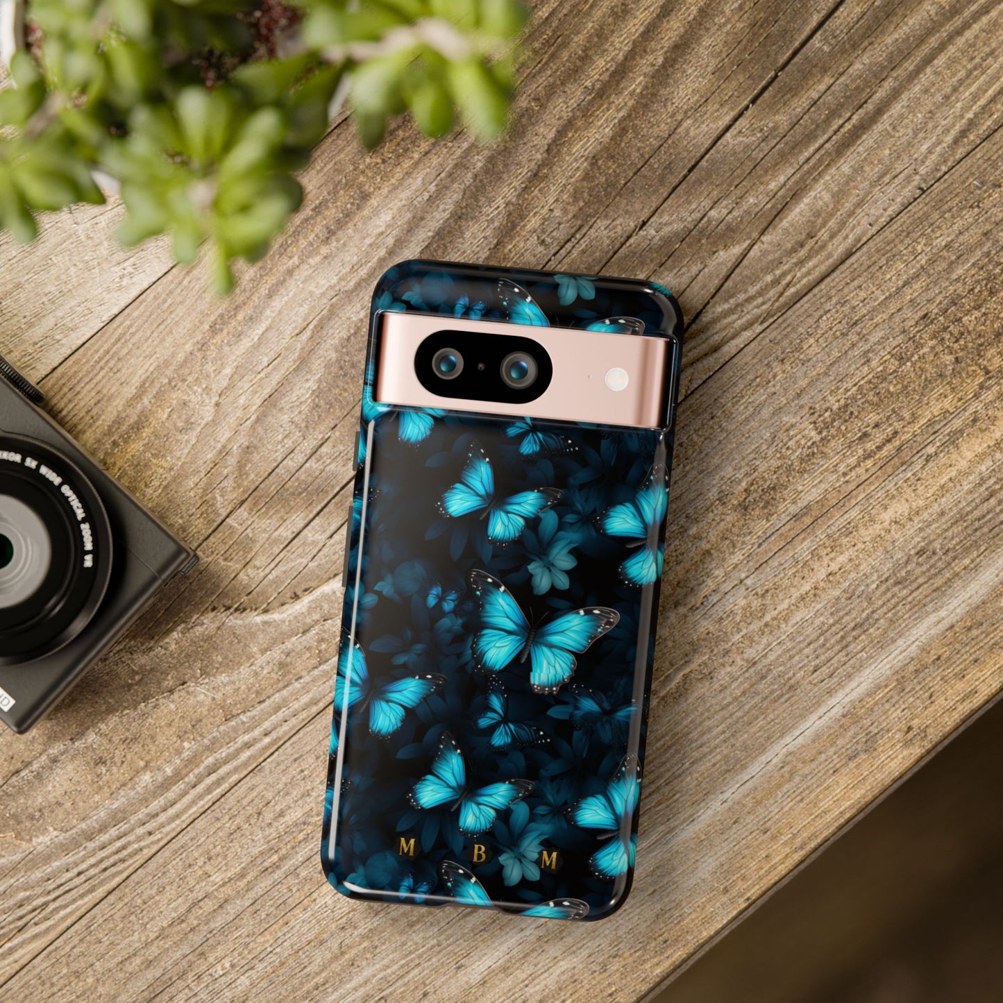 Blue Butterflies Google Pixel Tough Case