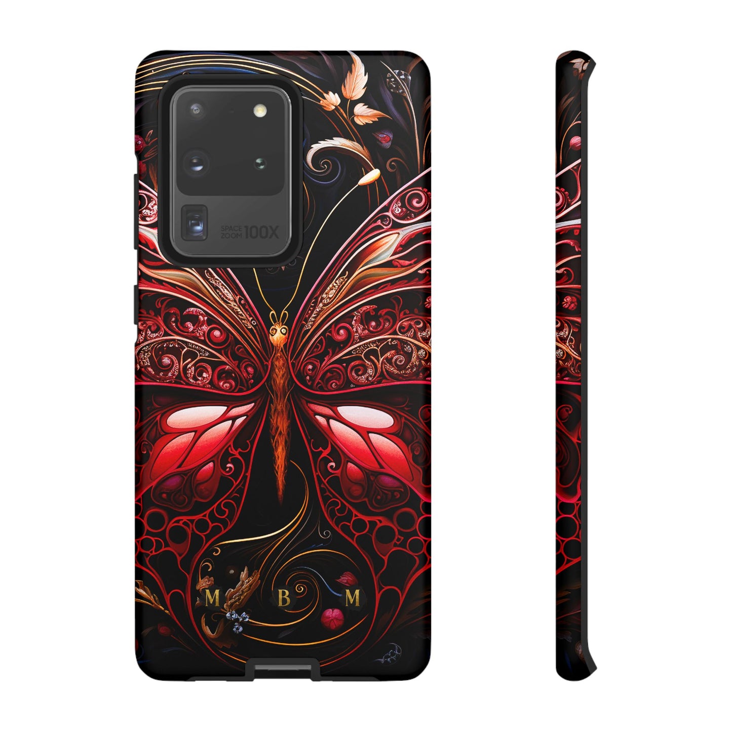 Red Butterfly Samsung Galaxy S Tough Case