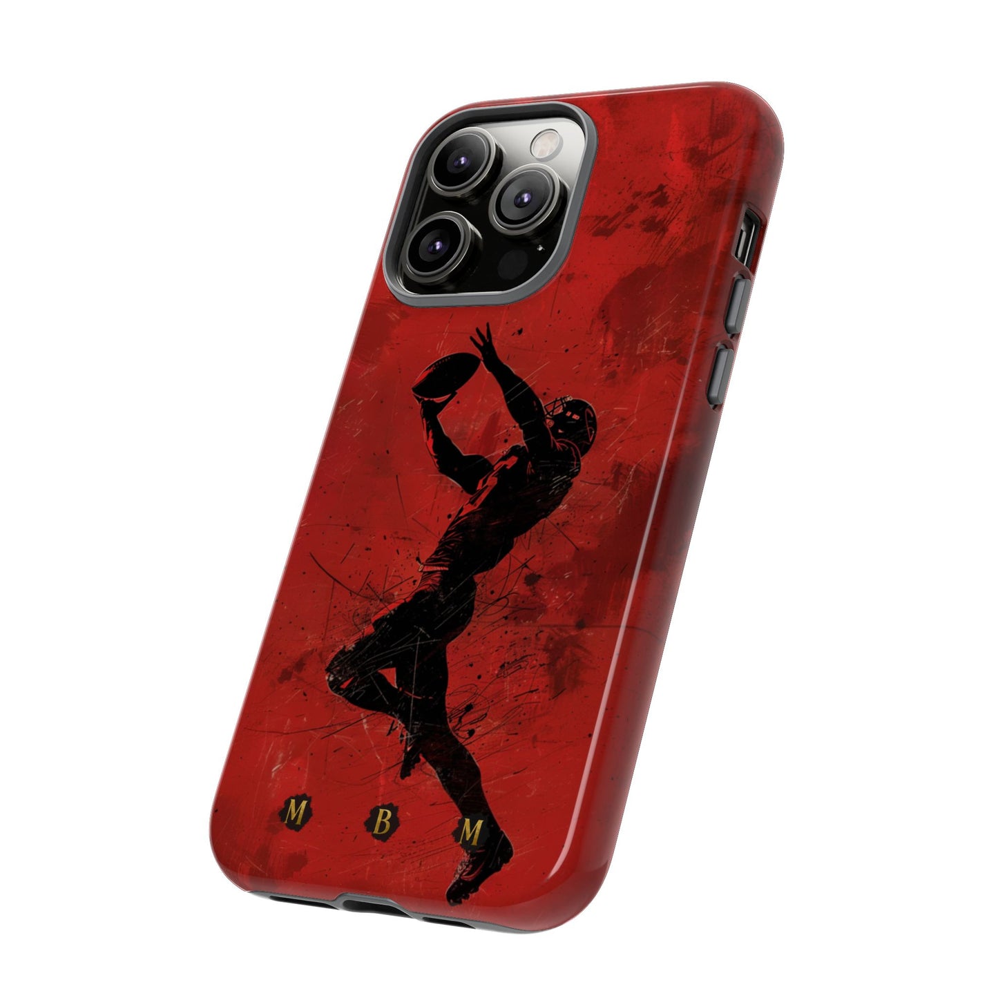 Red 1st & 10 iPhone Tough Case