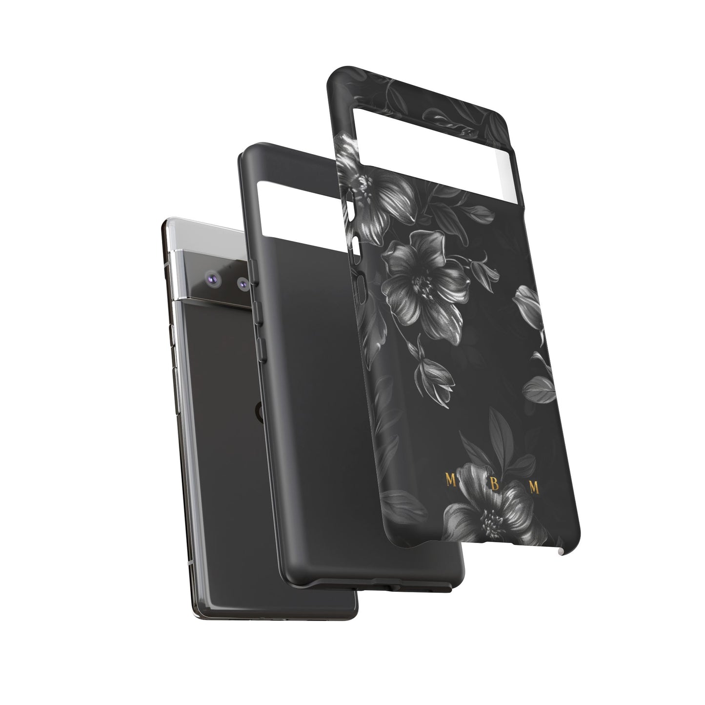 Midnight Flora Google Pixel Tough Case